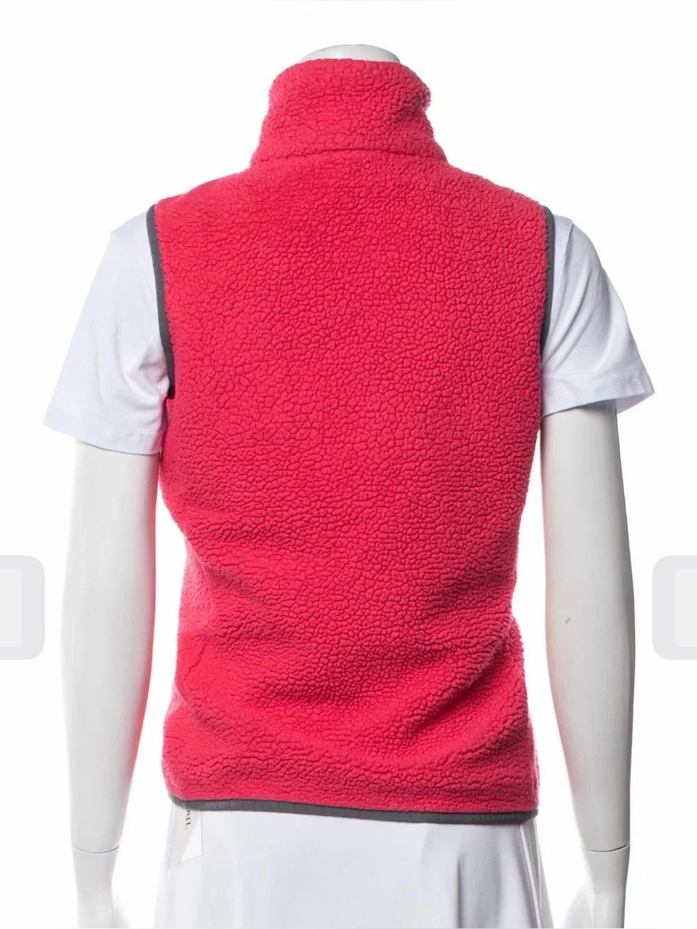 Helly Hansen Dark Pink Fleece Zip-Up Vest